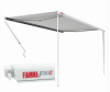 Маркиза Fiamma F80s, 4м, механическая накрышная, корпус белый, полотно серое